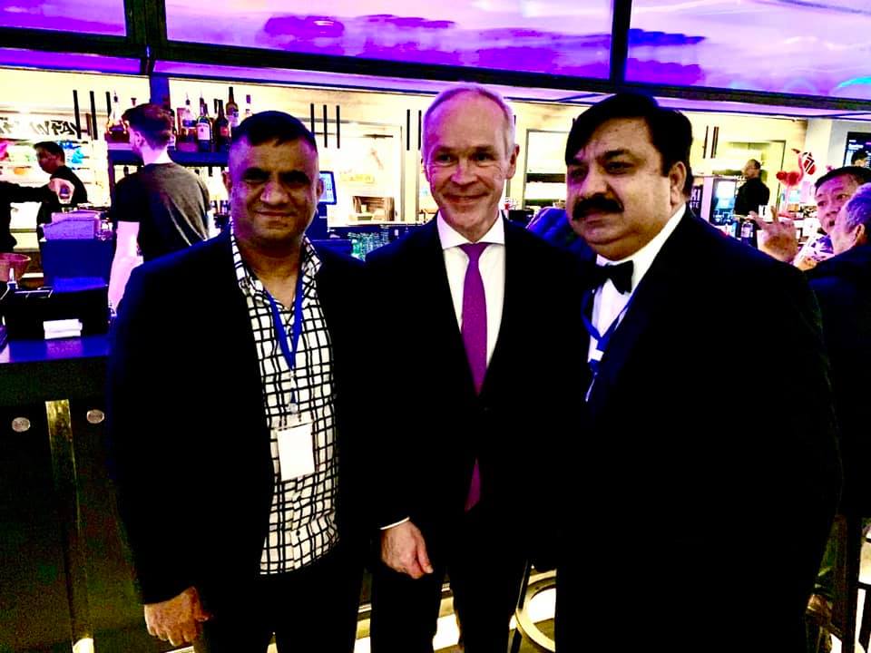 Lovely meeting with the Minister of Education and Integration #Jan Tore Sanner in relation to integration with Norwegian people.