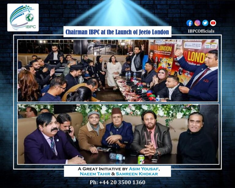 Rizwan Sulehria Joins Press Briefing for Exciting “Jeeto London” Project