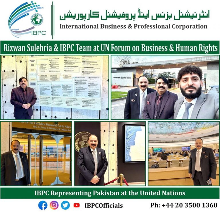 IBPC’s Participation at the United Nations Forum on Business and Human Rights.