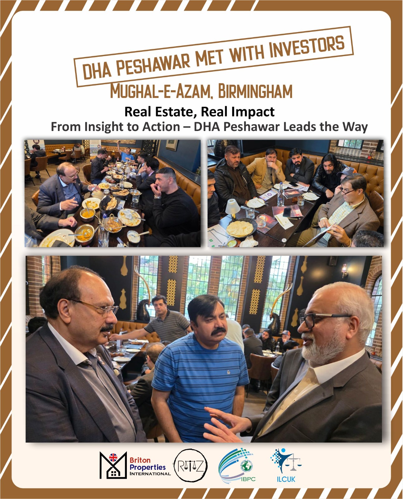 Engaging Conversations Over Dinner – DHA Peshawar Investor Meetup.