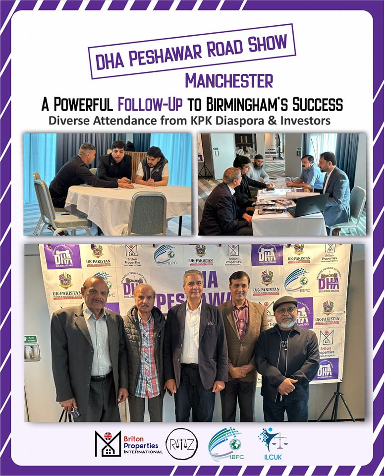 DHA Peshawar Road Show – Manchester | May 4, 2025