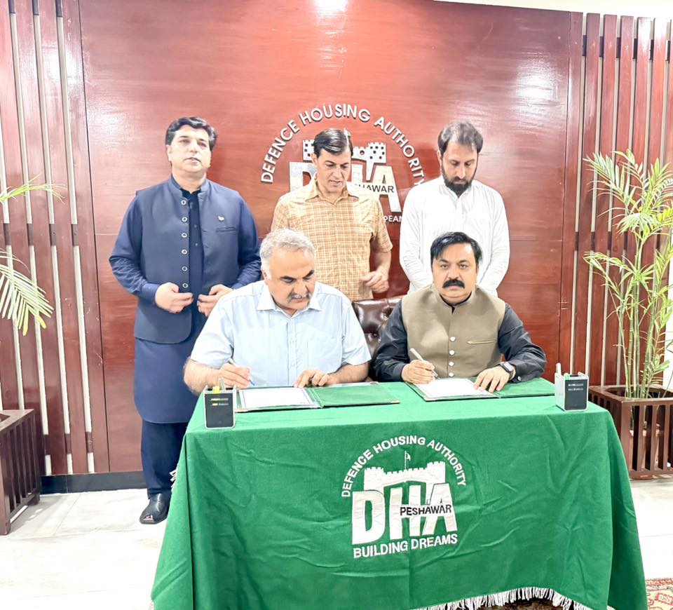 International Partnership Signed with DHA Peshawar.