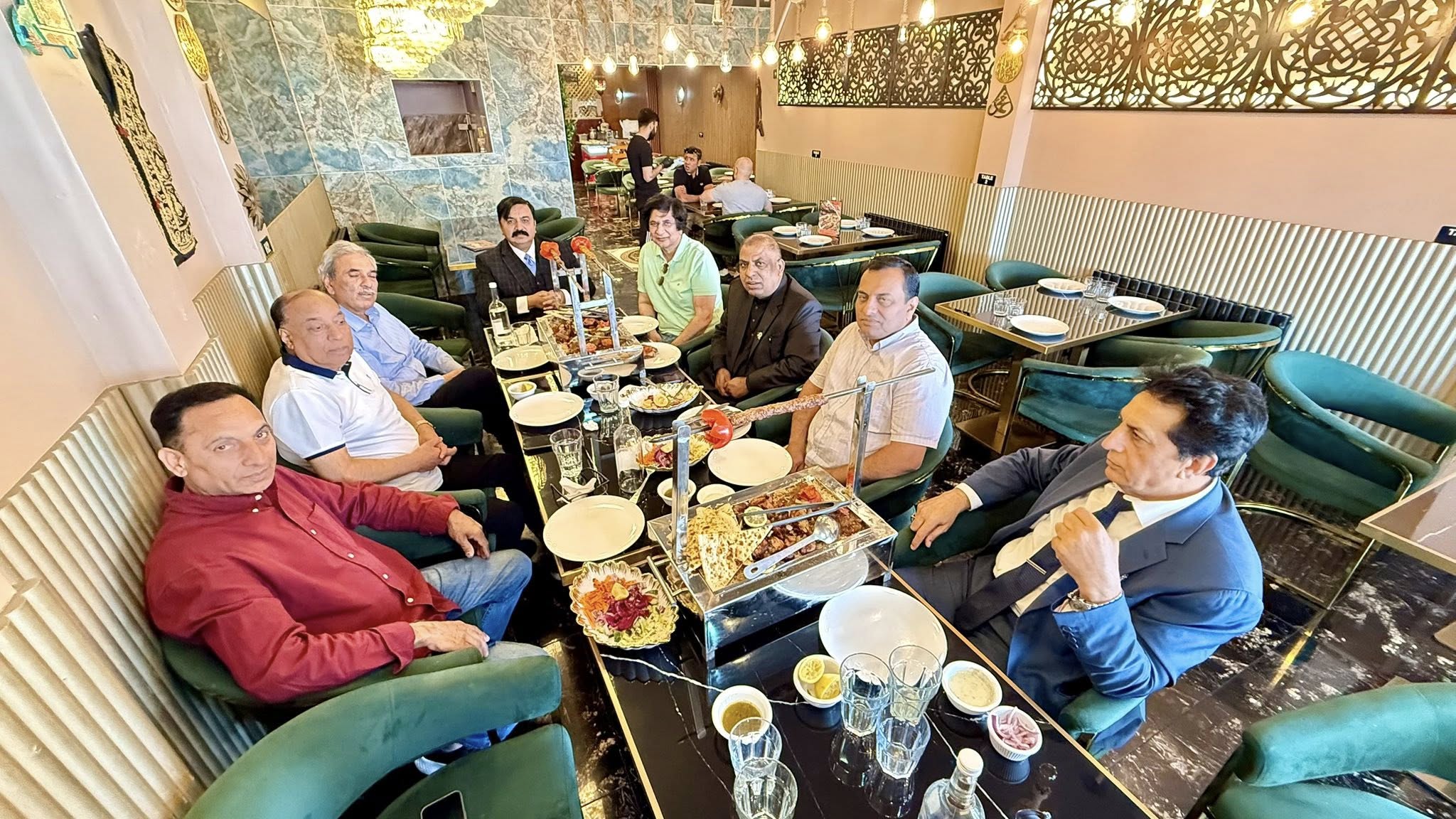 A Wonderful Afternoon of Friendship and Hospitality.