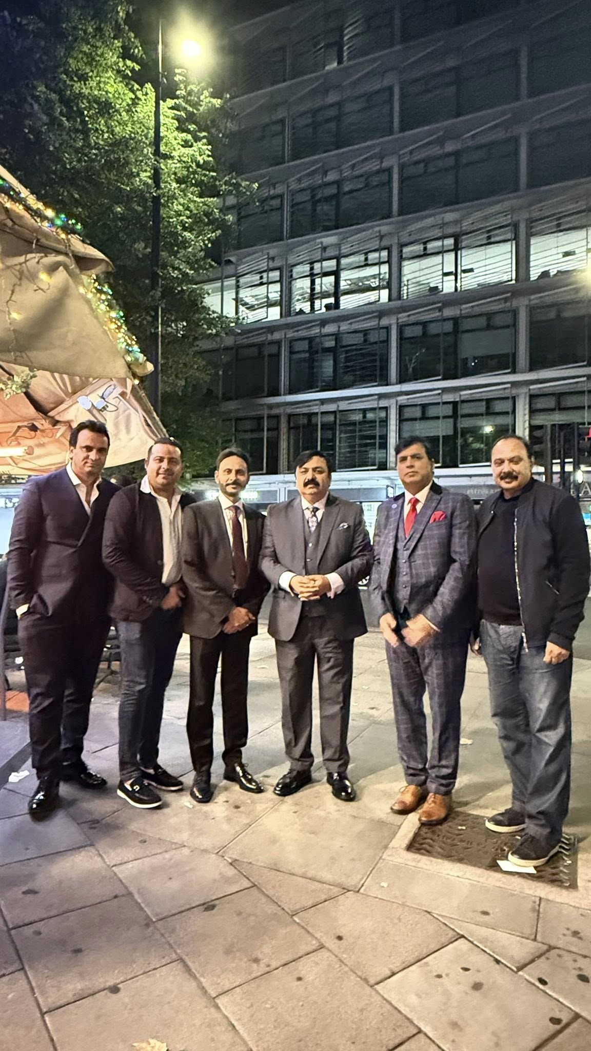 An Evening of Celebration and Camaraderie on Edgware Road.