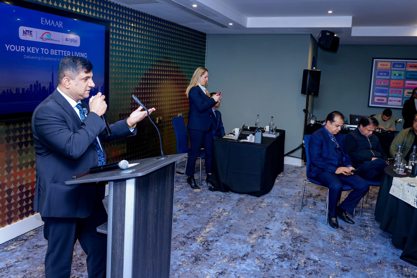 Prominent Businessman Asim Yousaf Showcases Dubai’s Prestigious Development Projects in London