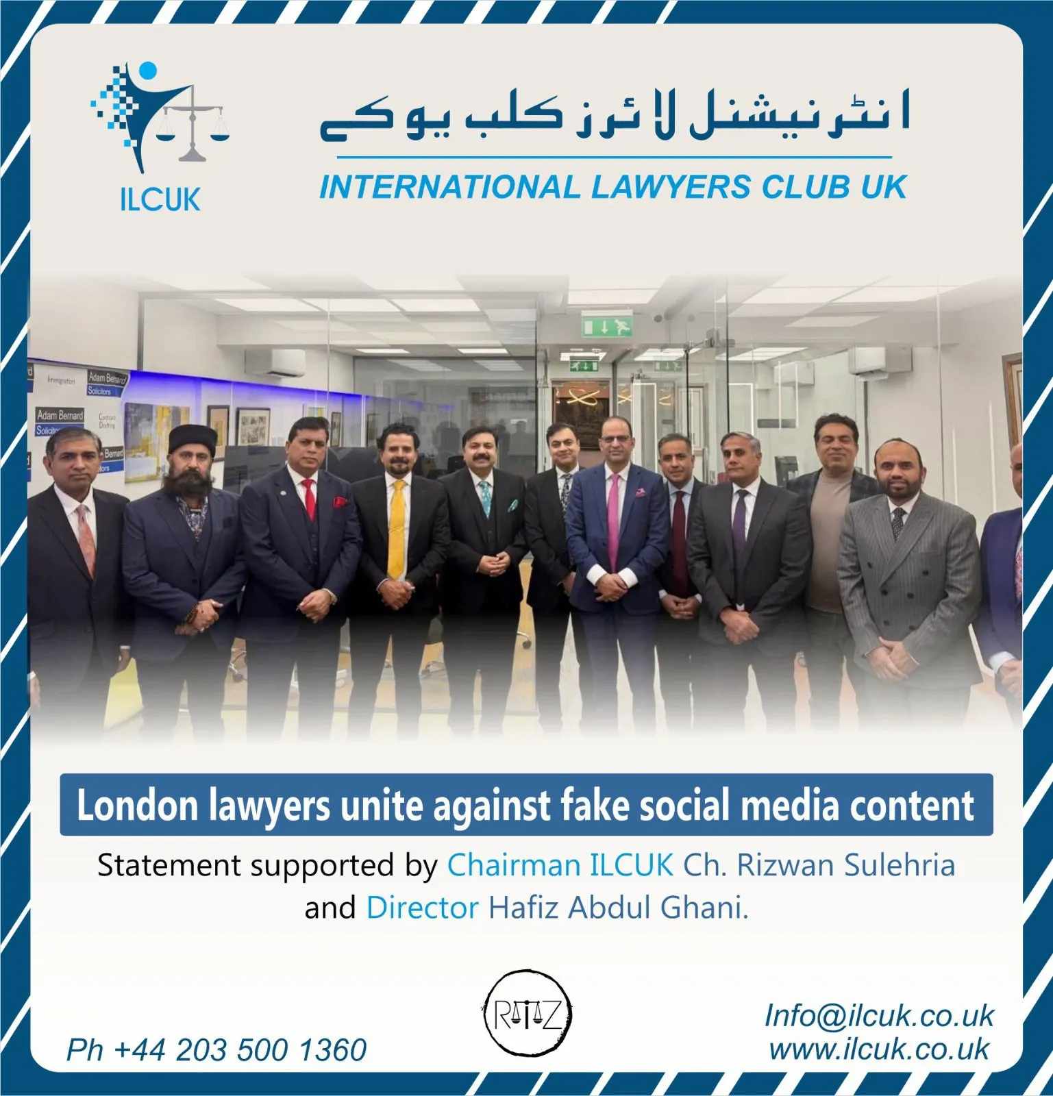 ILCUK and UK Legal Professionals Unite Against False and Defamatory Social Media Content