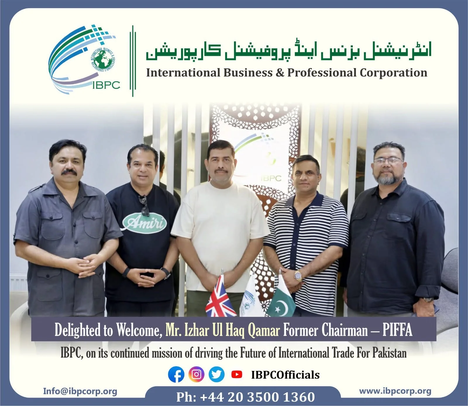 Strengthening Partnerships for International Trade & Investment
