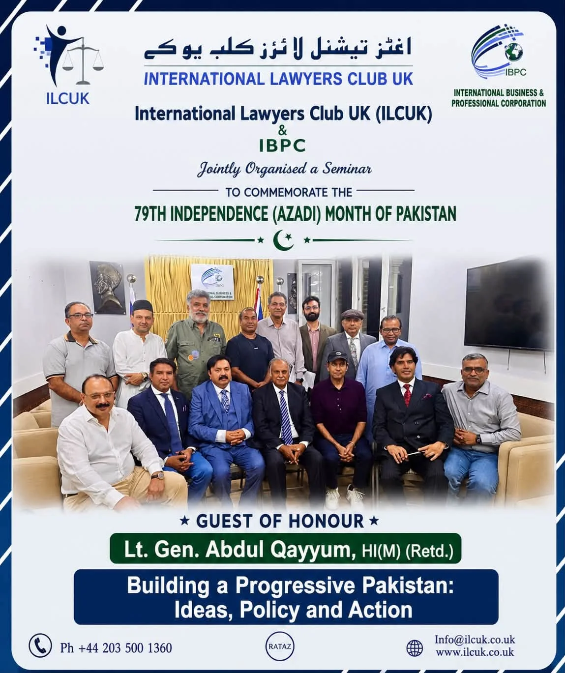 Shaping Pakistan’s Future Through Dialogue, Unity & Action